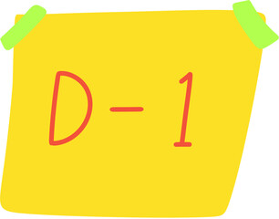 디데이 카운트다운 d-day countdown