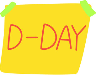 디데이 카운트다운 d-day countdown