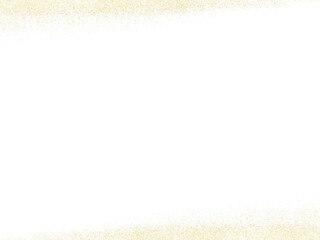 Obraz premium Rectangle Gold Glitter Frame PNG Shape on Transparent Background