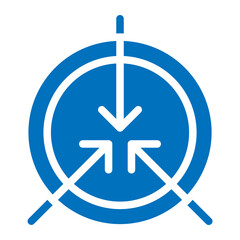 Obraz premium target arrows icon