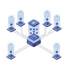Decentralized artificial intelligence systems and their computational infrastructure.
