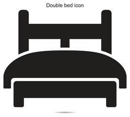 Double bed icon