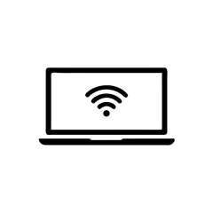 wifi sign icon vector