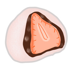 Fototapeta premium Daifuku sticker
