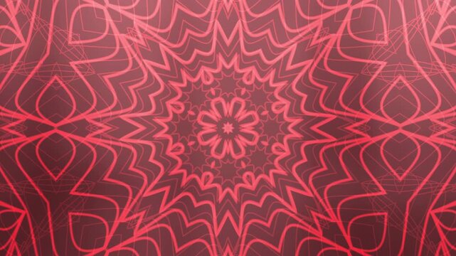 maroon background mandala abstract animation