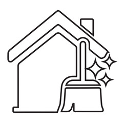 House Cleaning Service Icon