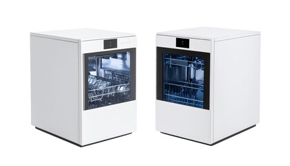  Smart Countertop Dishwasher Machine — isolated on transparent background