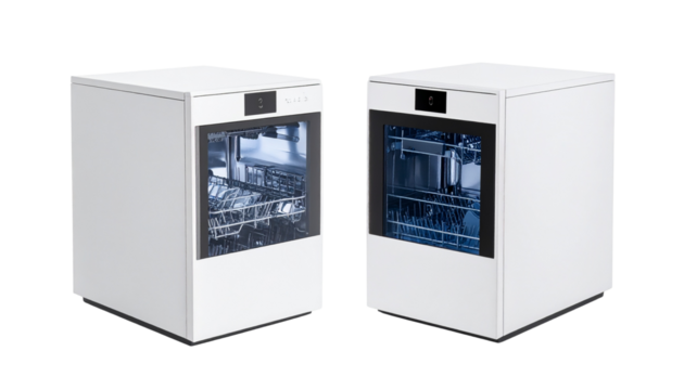  Smart Countertop Dishwasher Machine — isolated on transparent background