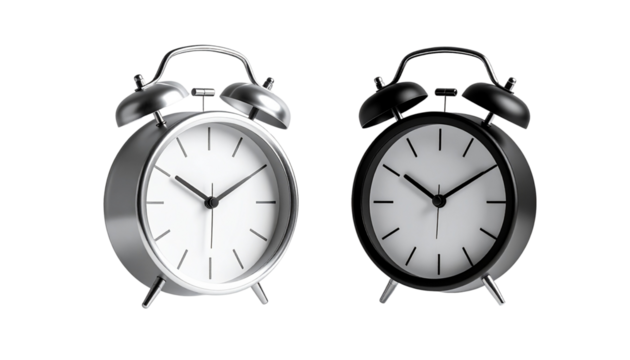 Futuristic Floating Clock Design for Smart Homes — isolated on transparent background - Powered by Adobe