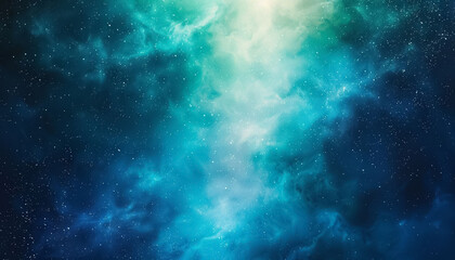 Fototapeta premium Cyan Blue Green Grainy Glow Background Design