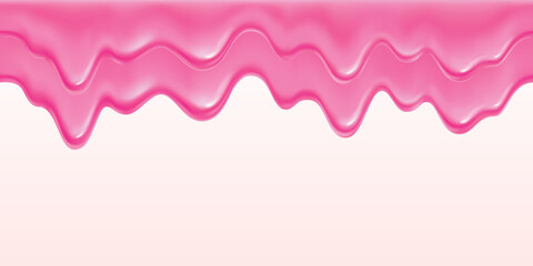 Pink Milk Drop background top
