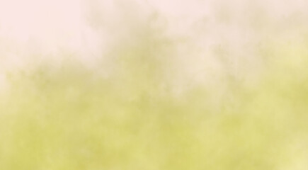 Soft watercolor wash of pale yellow and light pink