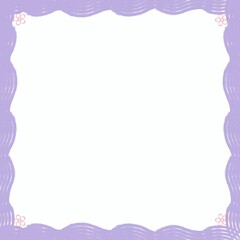 Purple background with frame