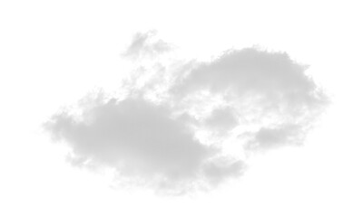 Transparent Background White Smoke Fog Haze Puff Abstract Realistic Cloud Effect Air Mist Graphic Element Chemical Steam Explosion Overlay