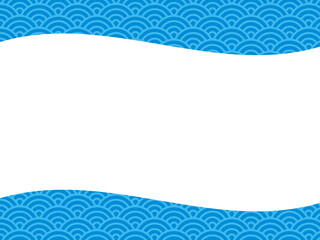 和風和柄年賀状謹賀新年元旦午年素材