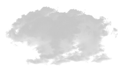 Vector Realistic Smoke or Fog Effect Isolated on Transparent Checkered Background - White Dust Cloud or Vapour Illustration