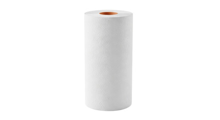 Isolated absorbent cylinder-shaped roll, made of paper or textile for cleaning or hygiene, no...