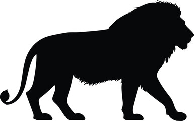 lion silhouette, wild animal, black lion, male lion, lion vector, lion icon, walking lion, lion graphic, lion shape, lion profile, lion design, lion artwork, lion outline, lion logo, lion motion
