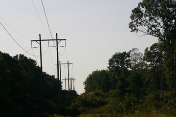 high voltage power lines