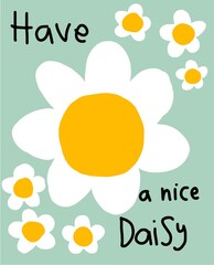 Motivational quotes with floral decor 