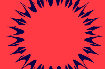 Abstract red geometic shapes background 