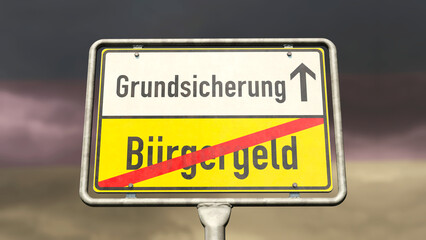 Grundsicherung statt B&uuml;rgergeld in Deutschland