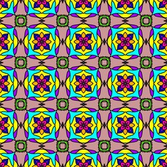 seamless pattern with floral pattern