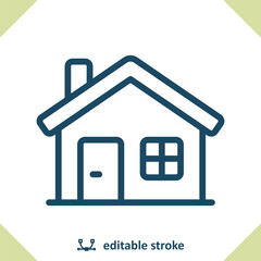 House Icon. Building, Real Estate, Home