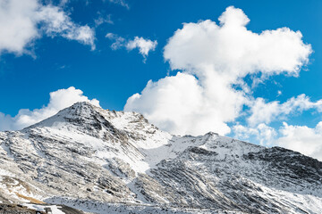 Monte Cristallo landscape, Ortles massif in the Eastern Alps 