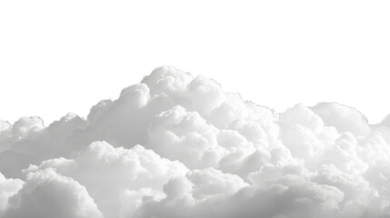 Plakat white clouds in sky or cloudscape texture isolated on white or transparent png