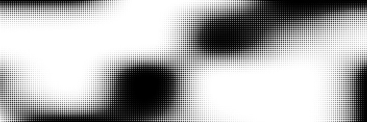 Abstract vector halftone tilted background with grainy stripes. Dotted texture and trendy halftone tonal gradation effect. Eps 10