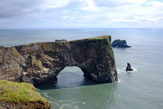 Dyrh&oacute;laey formerly known by seamen as Cape Portland, is a small promontory located on the south coast of Iceland