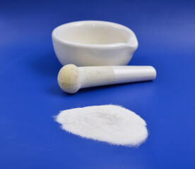 Sodium bicarbonate IUPAC name: sodium hydrogencarbonate, commonly known as baking soda or bicarbonate of soda