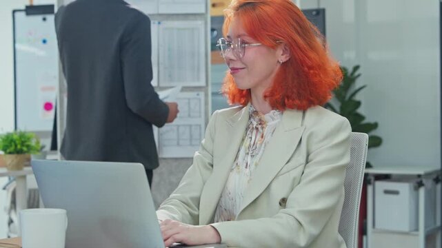 Diverse fintech innovators and multiethnic professionals collaborate in an agile hackathon workshop, integrating AI-powered analytics and adaptive business models to drive exponential growth, digital 