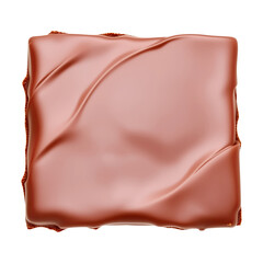 Decadent fudge brownie delight with smooth chocolate ganache dessert menus or sweet treat promotions isolated on png transparent background