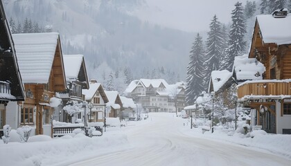 village in the mountains