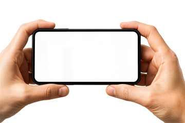 hand holding smart phone