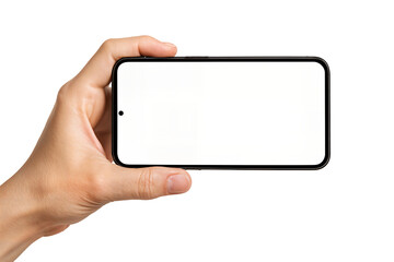 hand holding smart phone