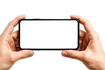 hand holding smart phone