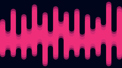 red paint and drops of blood, dripping paint on the wall, thick paint