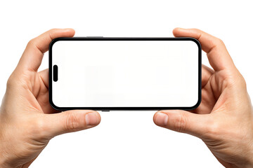 hand holding smart phone