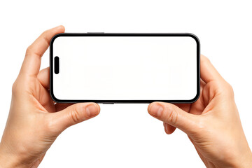 hand holding smart phone