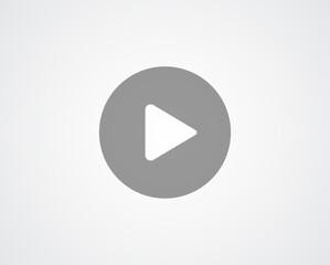Play Button Icon. Media Player. Movie, Video, Audio Play symbol