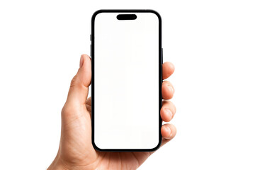 hand holding smart phone