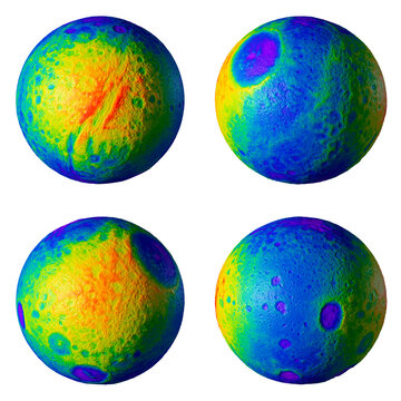 Artwork Showing Topology of Tethys