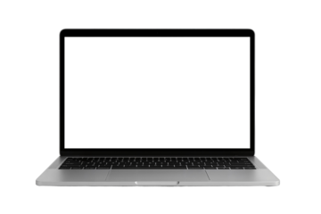 laptop isolated on white background