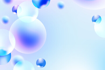 Abstract geometric background gradient soft light blue purple bokeh for Graphic Business background hitech technology digital design illustration web template  backdrop desktop wallpaper bubbles