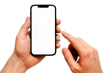 mobile phone in hand
