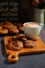 coffee and cookies