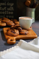 coffee and cookies